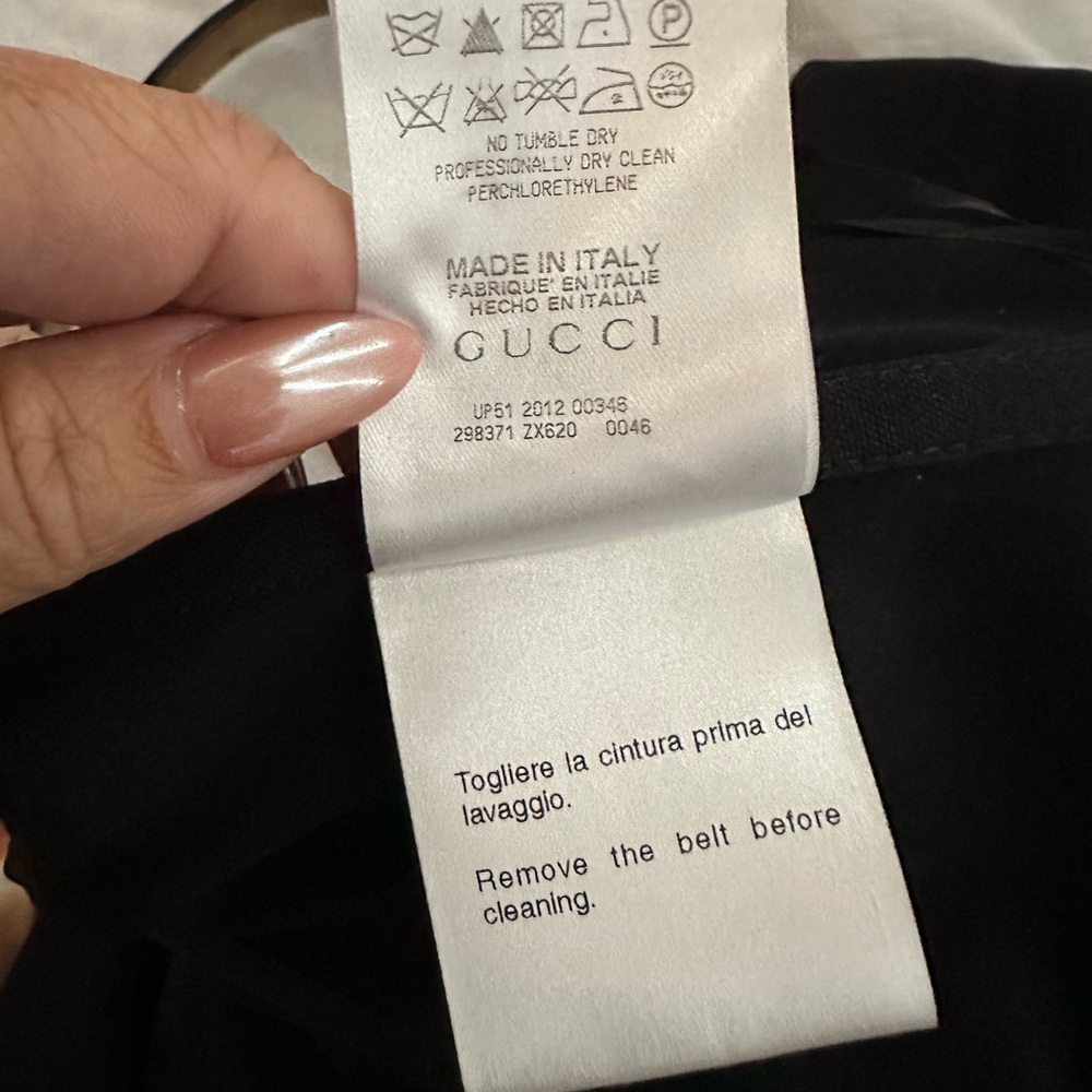 Gucci black cocktail dress - Picture 4 of 4